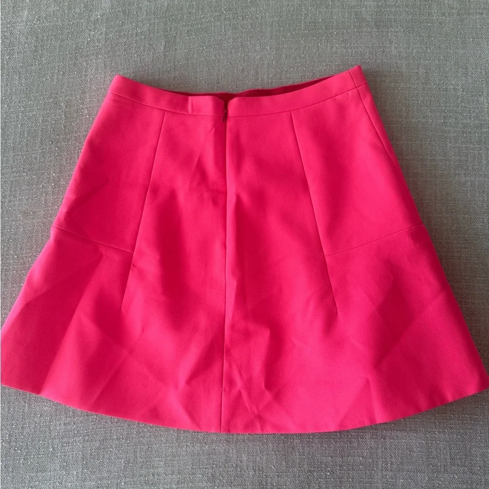 J. Crew Vibrant Pink A-Line Skirt